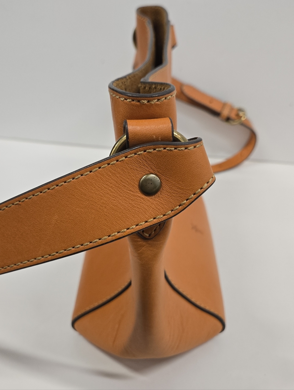 Nwt Frye Messenger‎ Crossbody Leather Bag - Picture 7 of 15